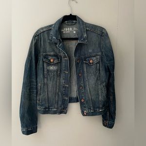 Gap 1969 Distressed Jean Jacket